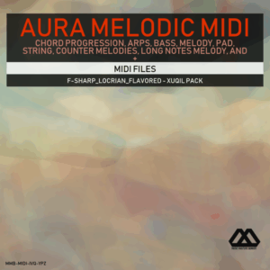 Aura - 4 Chords - 3 Notes-Chord - 16 Bars - F-sharp_Locrian_Flavored - Xuqil Pack