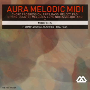 Aura - 4 Chords - 3 Notes-Chord - 16 Bars - F-sharp_Locrian_Flavored - Zizoj Pack