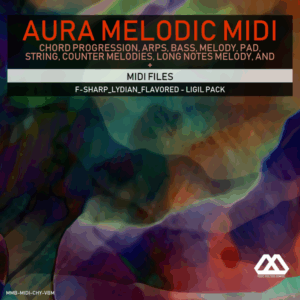 Aura - 4 Chords - 3 Notes-Chord - 16 Bars - F-sharp_Lydian_Flavored - Ligil Pack