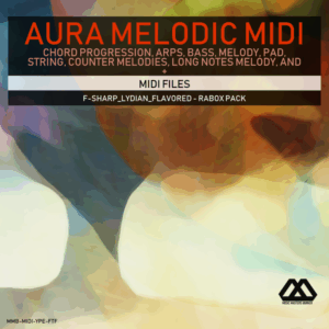 Aura - 4 Chords - 3 Notes-Chord - 16 Bars - F-sharp_Lydian_Flavored - Rabox Pack