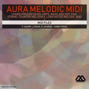 Aura - 4 Chords - 3 Notes-Chord - 16 Bars - F-sharp_Lydian_Flavored - Sabey Pack