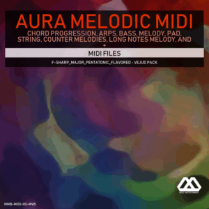 Aura - 4 Chords - 3 Notes-Chord - 16 Bars - F-sharp_Major_Pentatonic_Flavored - Vejud Pack