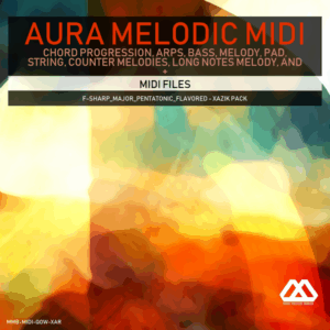 Aura - 4 Chords - 3 Notes-Chord - 16 Bars - F-sharp_Major_Pentatonic_Flavored - Xazik Pack