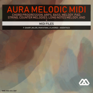 Aura - 4 Chords - 3 Notes-Chord - 16 Bars - F-sharp_Major_Pentatonic_Flavored - Xigem Pack