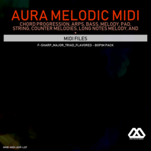 Aura - 4 Chords - 3 Notes-Chord - 16 Bars - F-sharp_Major_Triad_Flavored - Bopim Pack