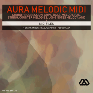 Aura - 4 Chords - 3 Notes-Chord - 16 Bars - F-sharp_Minor_Triad_Flavored - Peduw Pack