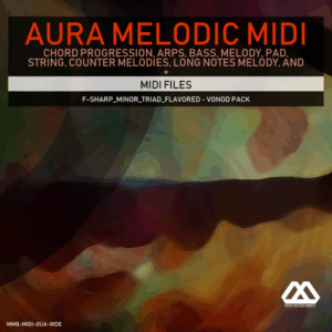 Aura - 4 Chords - 3 Notes-Chord - 16 Bars - F-sharp_Minor_Triad_Flavored - Vonod Pack
