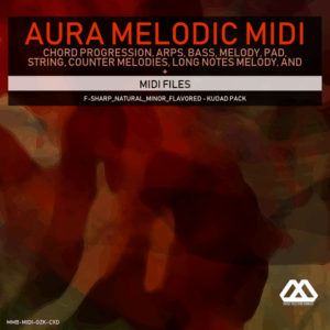 Aura - 4 Chords - 3 Notes-Chord - 16 Bars - F-sharp_Natural_Minor_Flavored - Kudad Pack