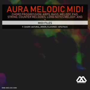 Aura - 4 Chords - 3 Notes-Chord - 16 Bars - F-sharp_Natural_Minor_Flavored - Xifiz Pack