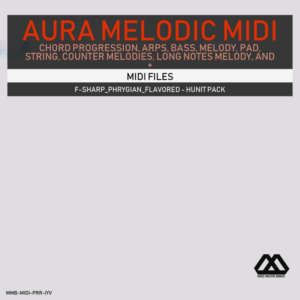 Aura - 4 Chords - 3 Notes-Chord - 16 Bars - F-sharp_Phrygian_Flavored - Hunit Pack