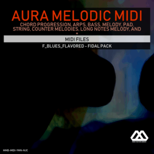 Aura - 4 Chords - 3 Notes-Chord - 16 Bars - F_Blues_Flavored - Fidal Pack