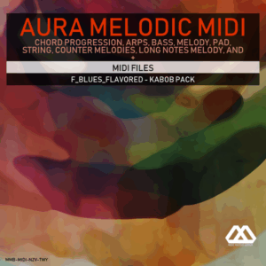 Aura - 4 Chords - 3 Notes-Chord - 16 Bars - F_Blues_Flavored - Kabob Pack