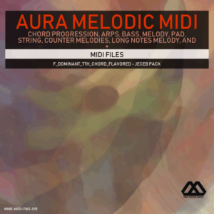 Aura - 4 Chords - 3 Notes-Chord - 16 Bars - F_Dominant_7th_Chord_Flavored - Jeceb Pack