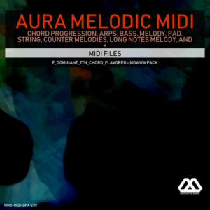 Aura - 4 Chords - 3 Notes-Chord - 16 Bars - F_Dominant_7th_Chord_Flavored - Mowuw Pack