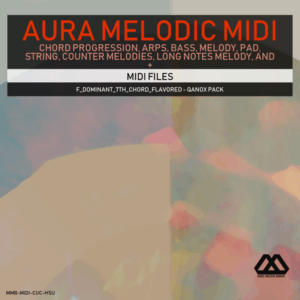 Aura - 4 Chords - 3 Notes-Chord - 16 Bars - F_Dominant_7th_Chord_Flavored - Qanox Pack