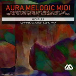 Aura - 4 Chords - 3 Notes-Chord - 16 Bars - F_Dorian_Flavored - Kebod Pack