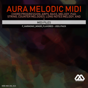 Aura - 4 Chords - 3 Notes-Chord - 16 Bars - F_Harmonic_Minor_Flavored - Jodij Pack