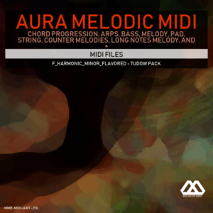 Aura - 4 Chords - 3 Notes-Chord - 16 Bars - F_Harmonic_Minor_Flavored - Tudow Pack