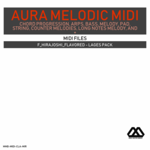 Aura - 4 Chords - 3 Notes-Chord - 16 Bars - F_Hirajoshi_Flavored - Lages Pack