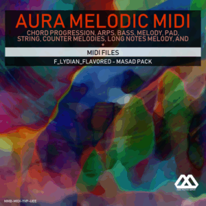 Aura - 4 Chords - 3 Notes-Chord - 16 Bars - F_Lydian_Flavored - Masad Pack
