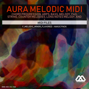 Aura - 4 Chords - 3 Notes-Chord - 16 Bars - F_Melodic_Minor_Flavored - Hakuc Pack