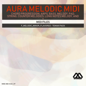 Aura - 4 Chords - 3 Notes-Chord - 16 Bars - F_Melodic_Minor_Flavored - Temak Pack