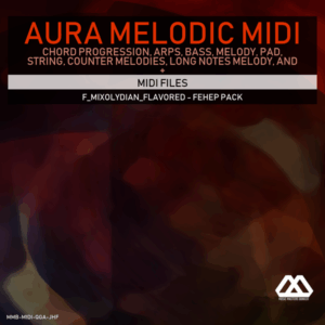 Aura - 4 Chords - 3 Notes-Chord - 16 Bars - F_Mixolydian_Flavored - Fehep Pack