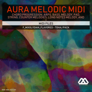 Aura - 4 Chords - 3 Notes-Chord - 16 Bars - F_Mixolydian_Flavored - Tohaj Pack