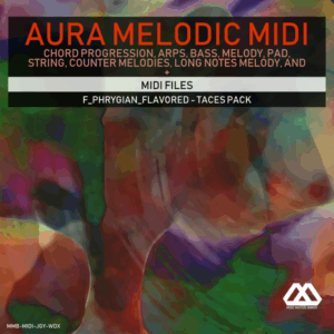 Aura - 4 Chords - 3 Notes-Chord - 16 Bars - F_Phrygian_Flavored - Taces Pack