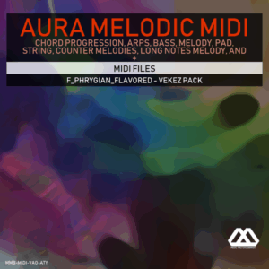 Aura - 4 Chords - 3 Notes-Chord - 16 Bars - F_Phrygian_Flavored - Vekez Pack