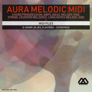 Aura - 4 Chords - 3 Notes-Chord - 16 Bars - G-sharp_Blues_Flavored - Ceten Pack
