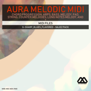 Aura - 4 Chords - 3 Notes-Chord - 16 Bars - G-sharp_Blues_Flavored - Najez Pack
