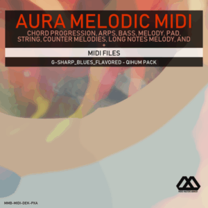 Aura - 4 Chords - 3 Notes-Chord - 16 Bars - G-sharp_Blues_Flavored - Qihum Pack