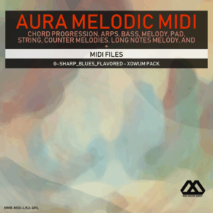 Aura - 4 Chords - 3 Notes-Chord - 16 Bars - G-sharp_Blues_Flavored - Xowum Pack