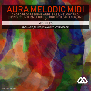 Aura - 4 Chords - 3 Notes-Chord - 16 Bars - G-sharp_Blues_Flavored - Yiniv Pack