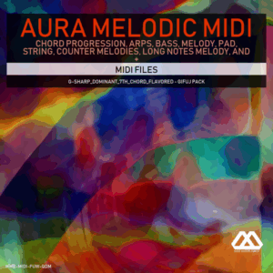 Aura - 4 Chords - 3 Notes-Chord - 16 Bars - G-sharp_Dominant_7th_Chord_Flavored - Gifuj Pack