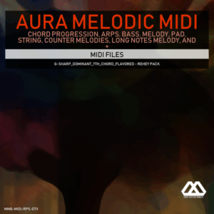 Aura - 4 Chords - 3 Notes-Chord - 16 Bars - G-sharp_Dominant_7th_Chord_Flavored - Rehey Pack