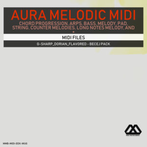 Aura - 4 Chords - 3 Notes-Chord - 16 Bars - G-sharp_Dorian_Flavored - Becej Pack