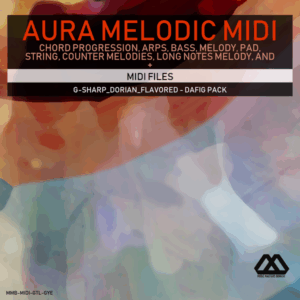 Aura - 4 Chords - 3 Notes-Chord - 16 Bars - G-sharp_Dorian_Flavored - Dafig Pack