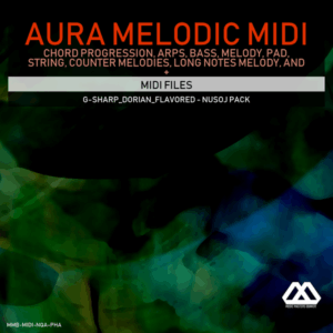 Aura - 4 Chords - 3 Notes-Chord - 16 Bars - G-sharp_Dorian_Flavored - Nusoj Pack