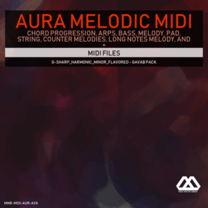 Aura - 4 Chords - 3 Notes-Chord - 16 Bars - G-sharp_Harmonic_Minor_Flavored - Gavab Pack