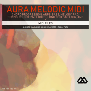 Aura - 4 Chords - 3 Notes-Chord - 16 Bars - G-sharp_Harmonic_Minor_Flavored - Ragoj Pack