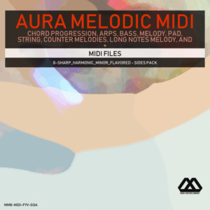 Aura - 4 Chords - 3 Notes-Chord - 16 Bars - G-sharp_Harmonic_Minor_Flavored - Sides Pack