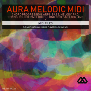 Aura - 4 Chords - 3 Notes-Chord - 16 Bars - G-sharp_Harmonic_Minor_Flavored - Susiv Pack