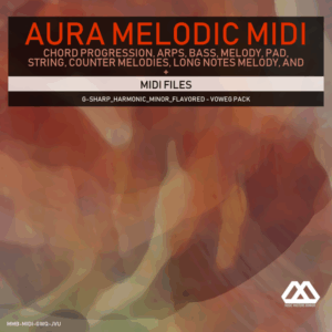 Aura - 4 Chords - 3 Notes-Chord - 16 Bars - G-sharp_Harmonic_Minor_Flavored - Voweg Pack