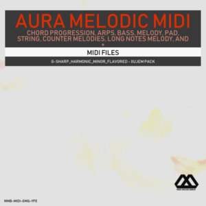 Aura - 4 Chords - 3 Notes-Chord - 16 Bars - G-sharp_Harmonic_Minor_Flavored - Xujem Pack