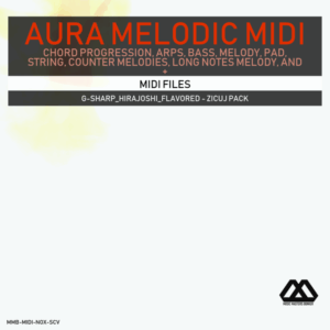 Aura - 4 Chords - 3 Notes-Chord - 16 Bars - G-sharp_Hirajoshi_Flavored - Zicuj Pack