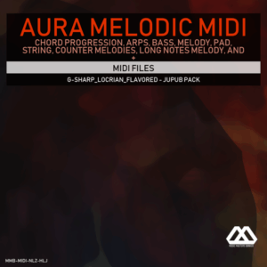 Aura - 4 Chords - 3 Notes-Chord - 16 Bars - G-sharp_Locrian_Flavored - Jupub Pack