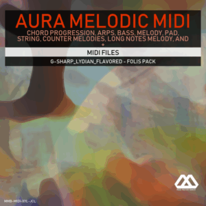 Aura - 4 Chords - 3 Notes-Chord - 16 Bars - G-sharp_Lydian_Flavored - Folis Pack