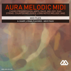 Aura - 4 Chords - 3 Notes-Chord - 16 Bars - G-sharp_Lydian_Flavored - Meviy Pack